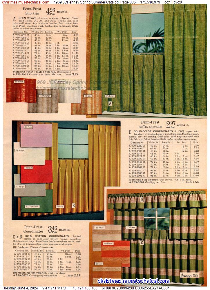 1969 JCPenney Spring Summer Catalog, Page 835