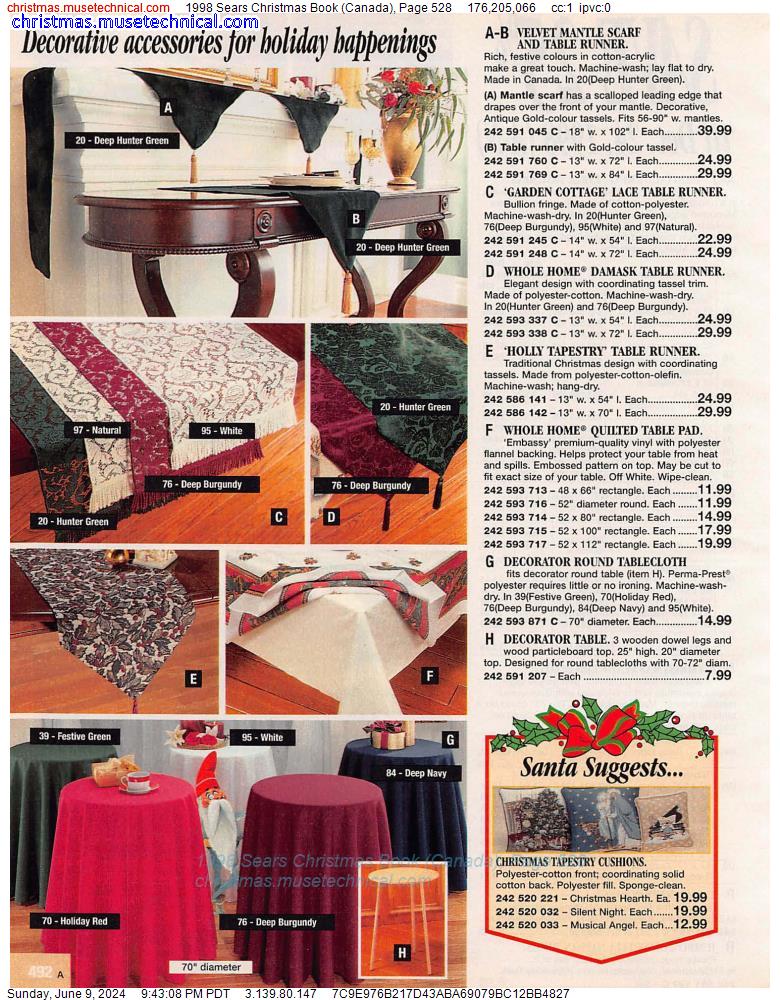 1998 Sears Christmas Book (Canada), Page 528