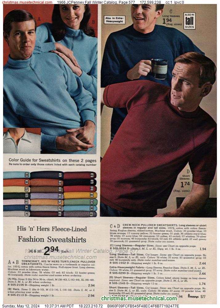 1966 JCPenney Fall Winter Catalog, Page 577