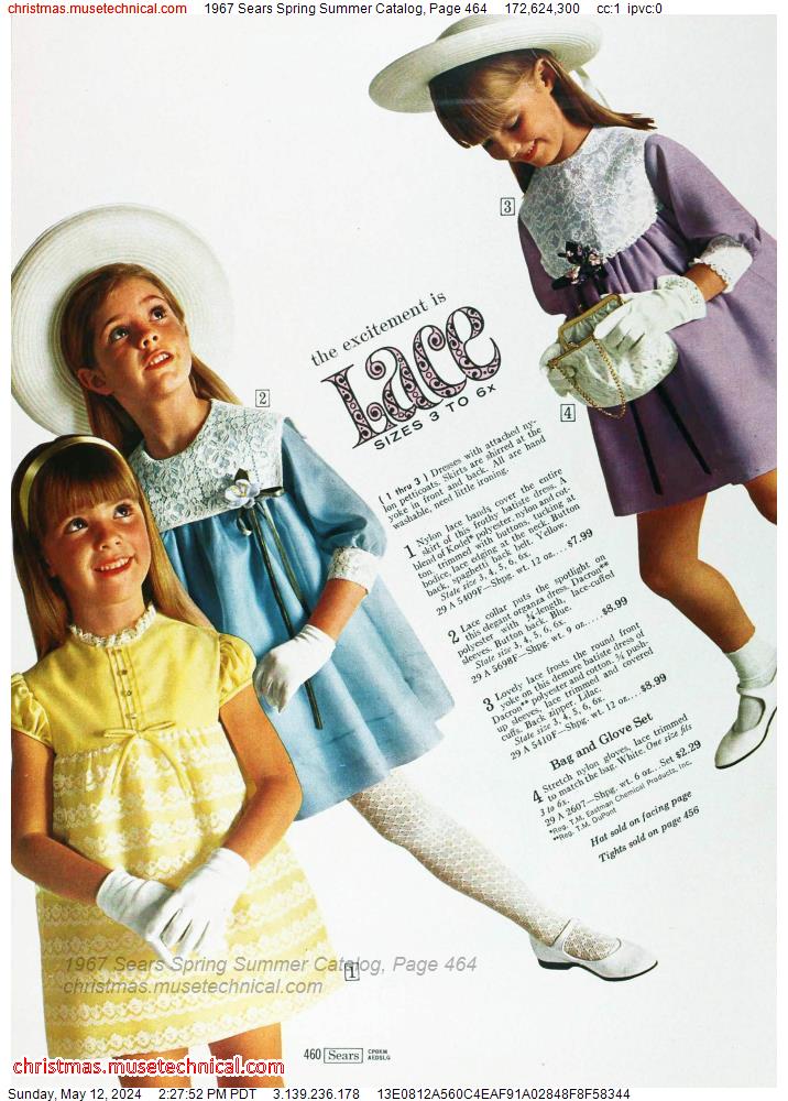 1967 Sears Spring Summer Catalog, Page 464