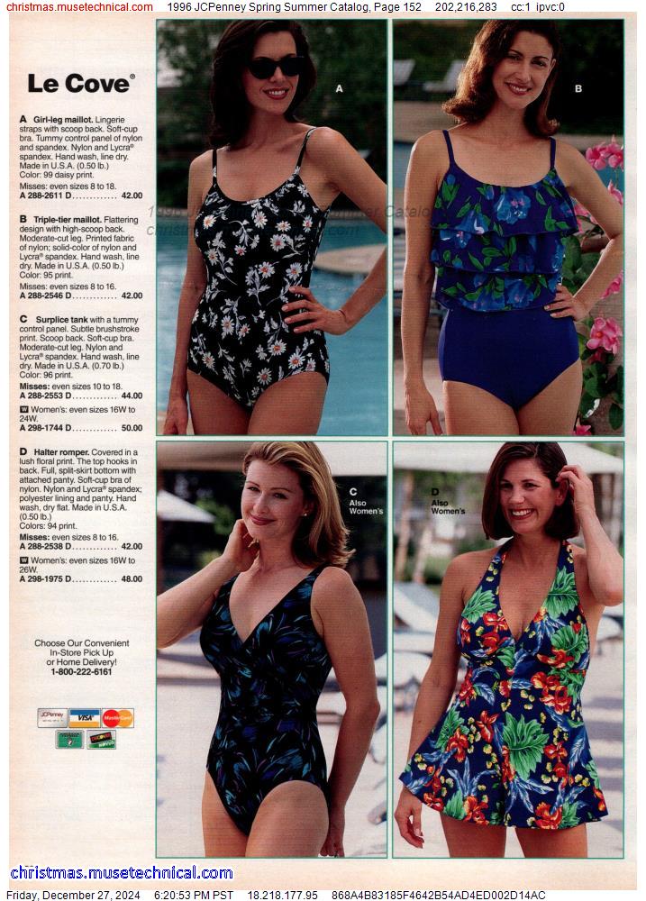 1996 JCPenney Spring Summer Catalog, Page 152