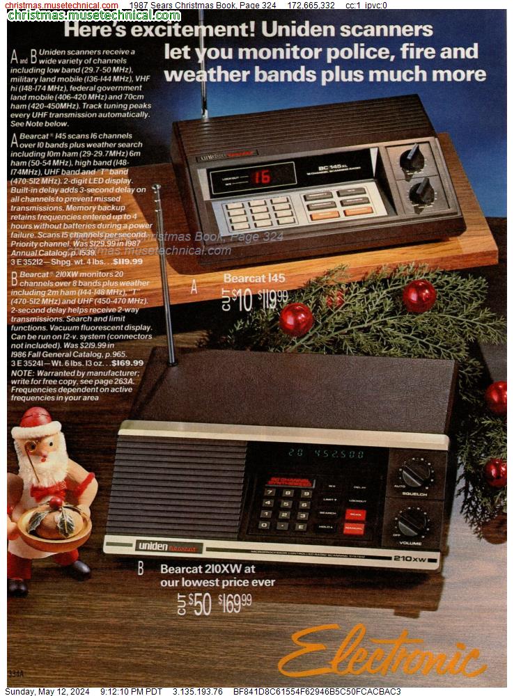 1987 Sears Christmas Book, Page 324