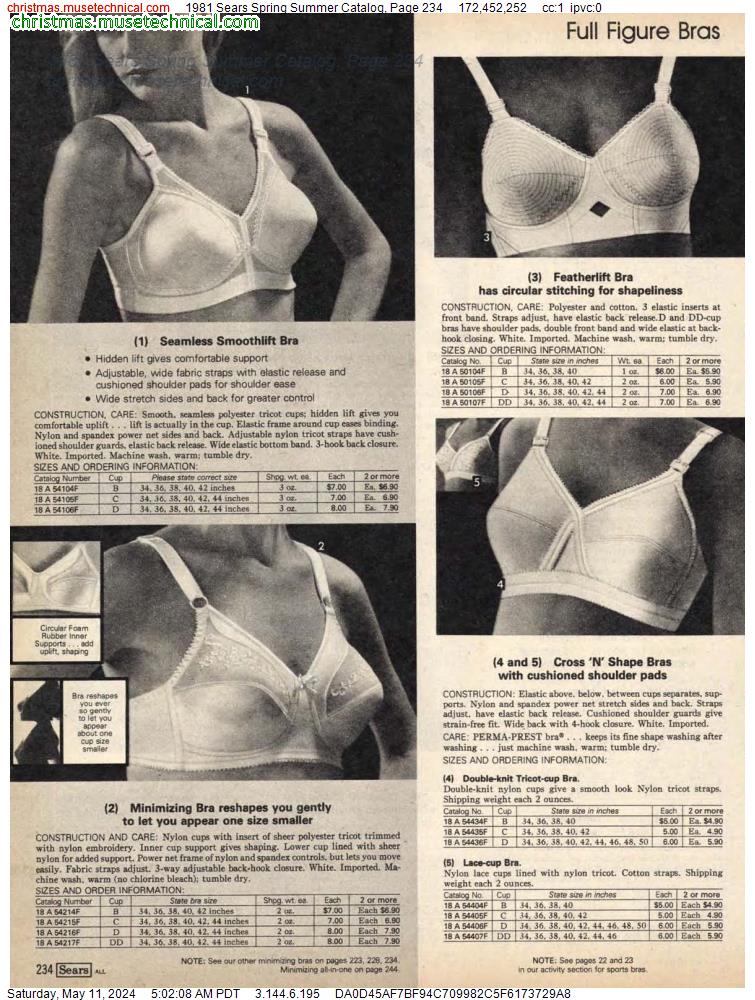 1981 Sears Spring Summer Catalog, Page 234