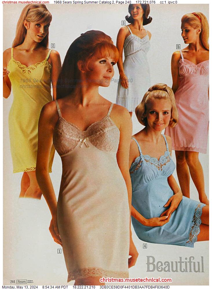 1968 Sears Spring Summer Catalog 2, Page 240