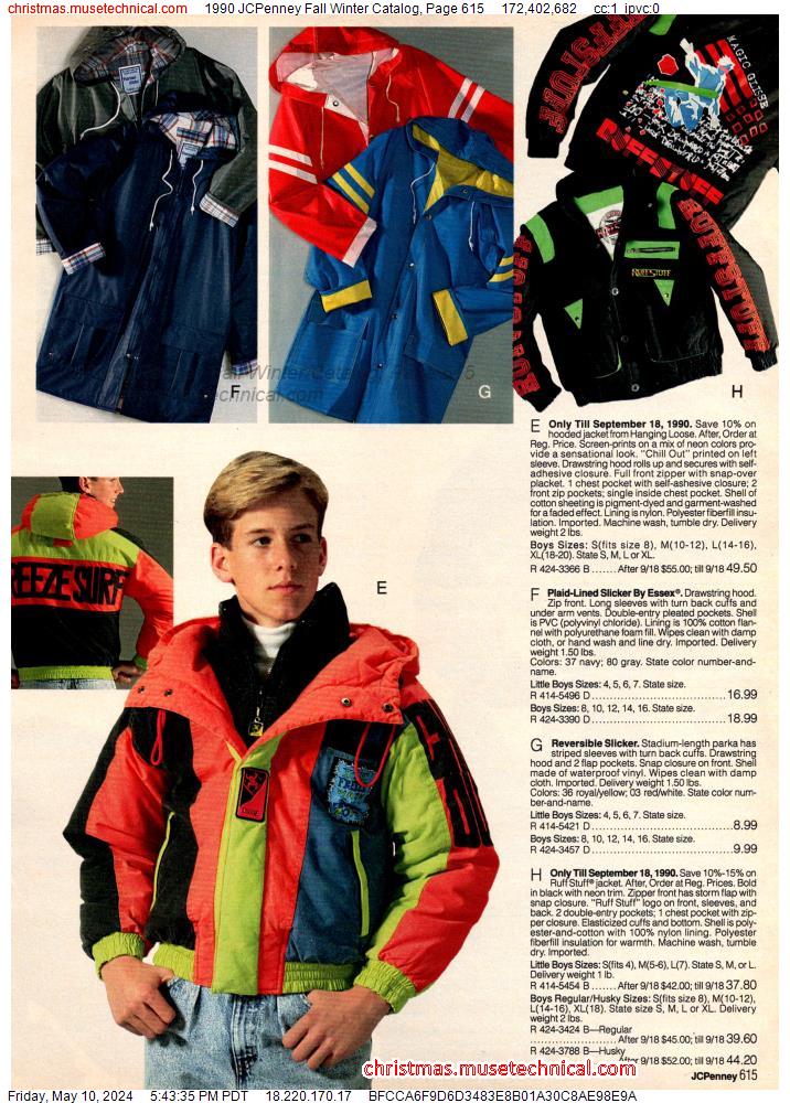 1990 JCPenney Fall Winter Catalog, Page 615
