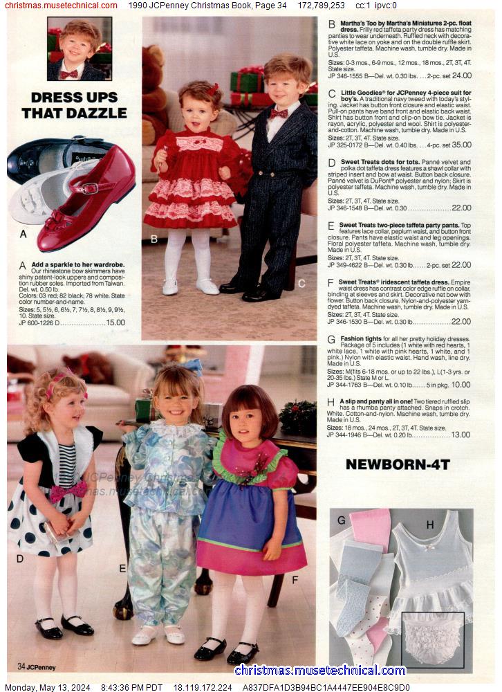 1990 JCPenney Christmas Book, Page 34