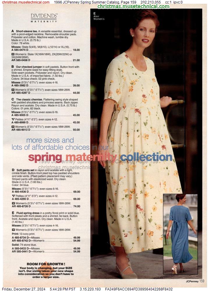 1996 JCPenney Spring Summer Catalog, Page 159