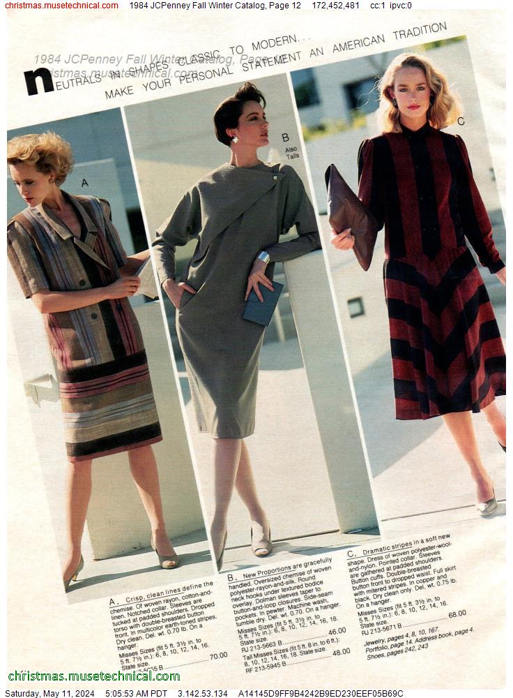 1984 JCPenney Fall Winter Catalog, Page 12