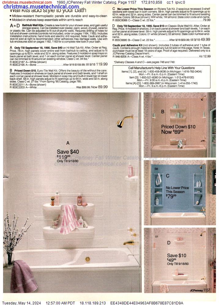 1990 JCPenney Fall Winter Catalog, Page 1157