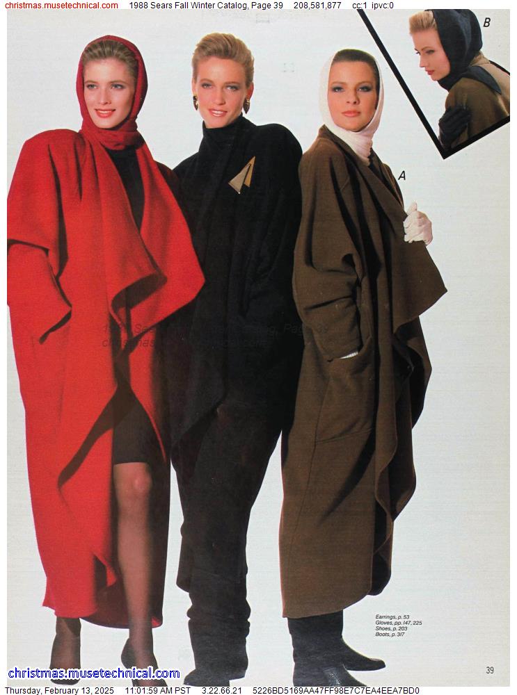 1988 Sears Fall Winter Catalog, Page 39