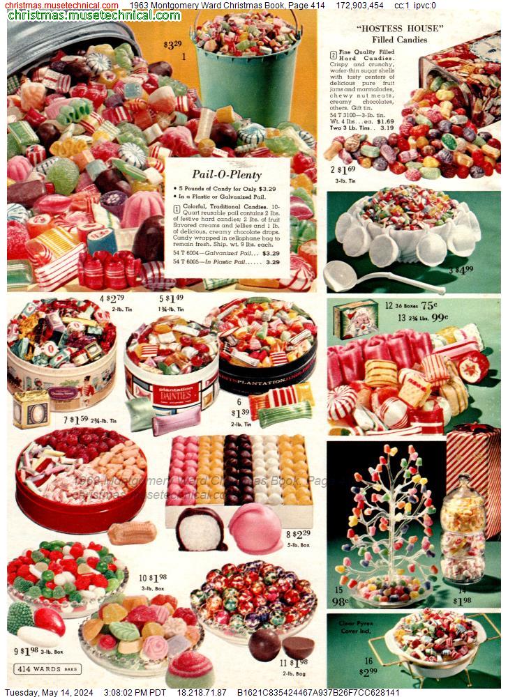 1963 Montgomery Ward Christmas Book, Page 414