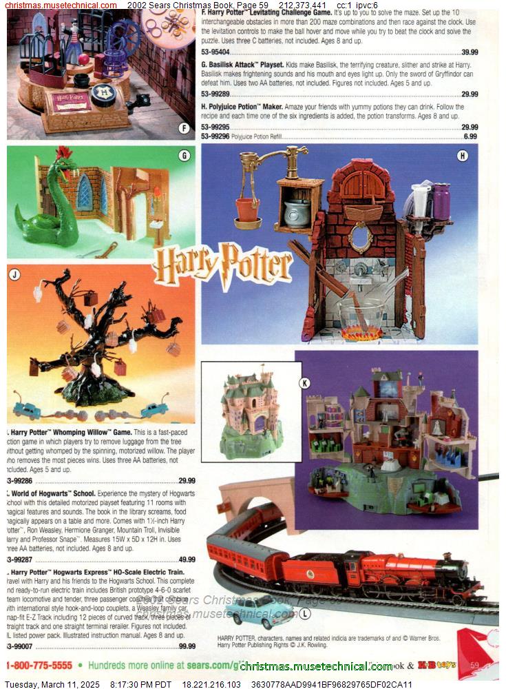 2002 Sears Christmas Book, Page 59