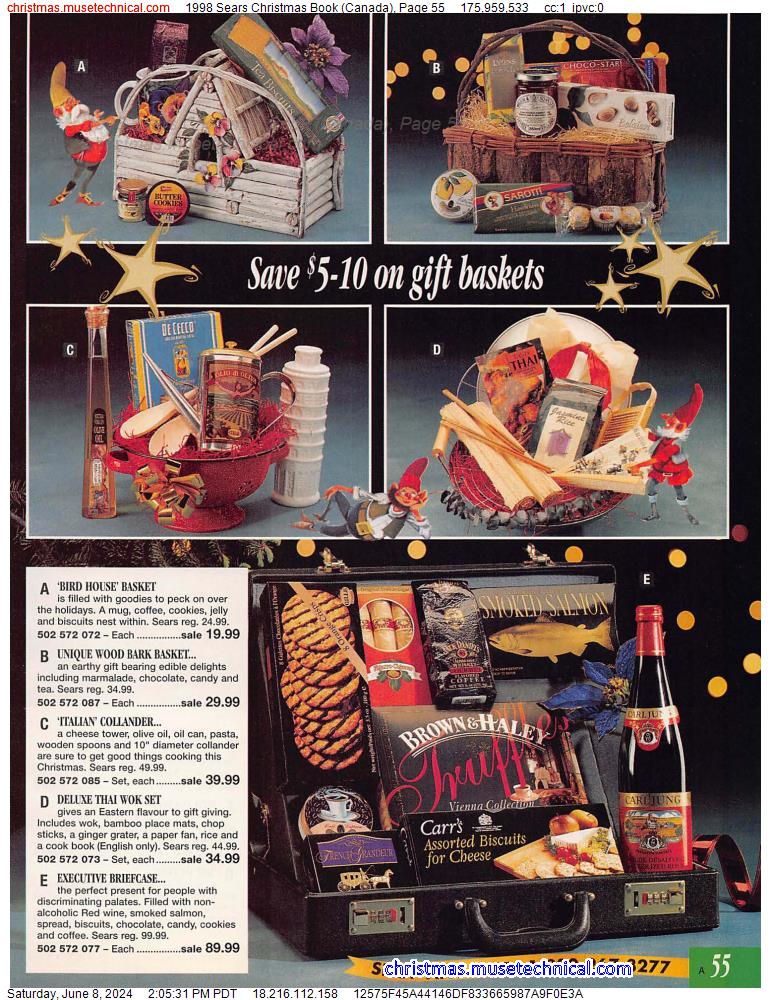 1998 Sears Christmas Book (Canada), Page 55
