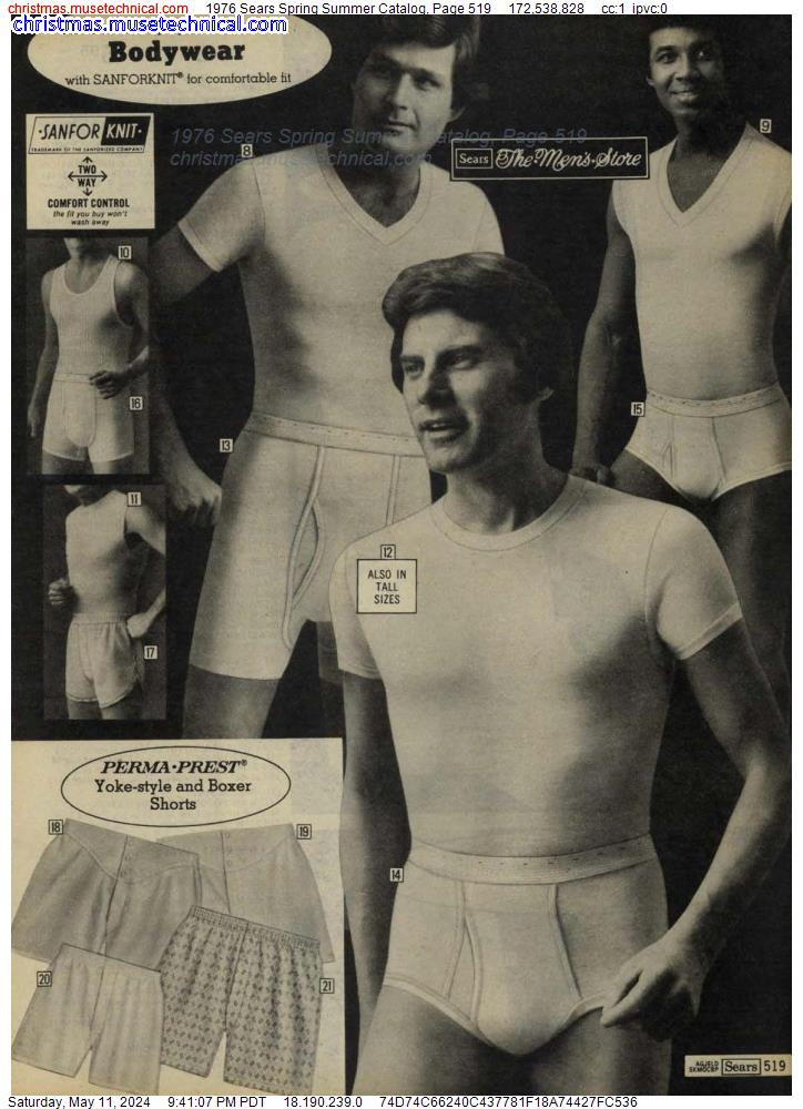 1976 Sears Spring Summer Catalog, Page 519