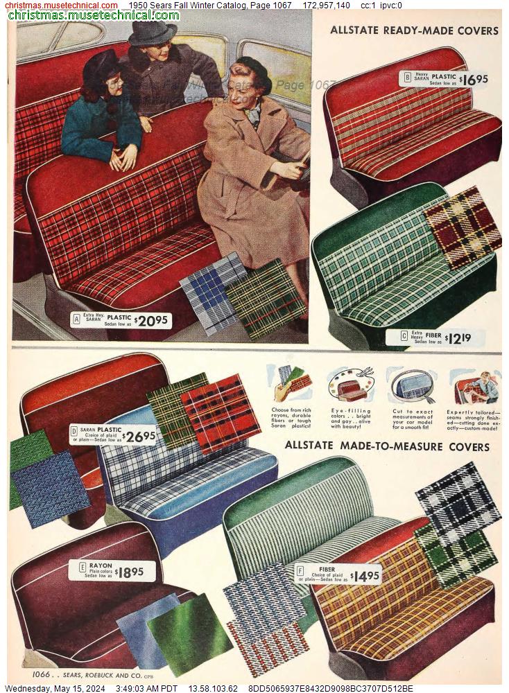 1950 Sears Fall Winter Catalog, Page 1067
