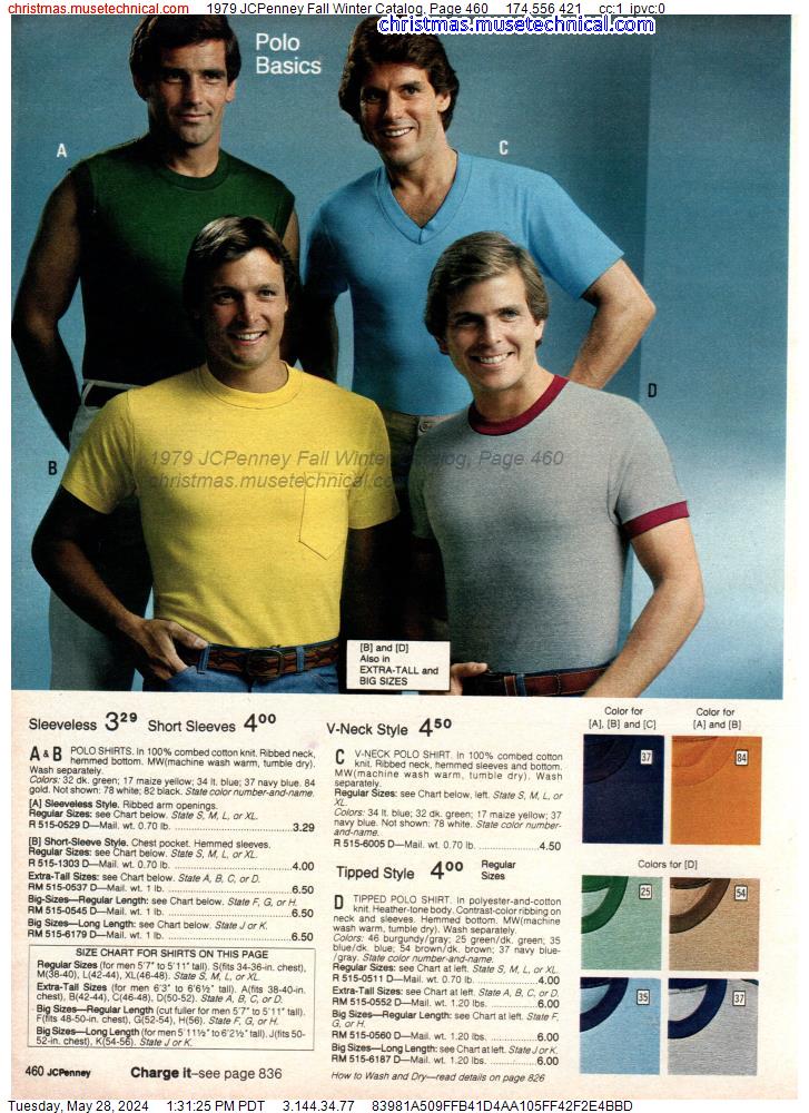 1979 JCPenney Fall Winter Catalog, Page 460