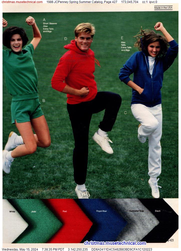 1986 JCPenney Spring Summer Catalog, Page 427