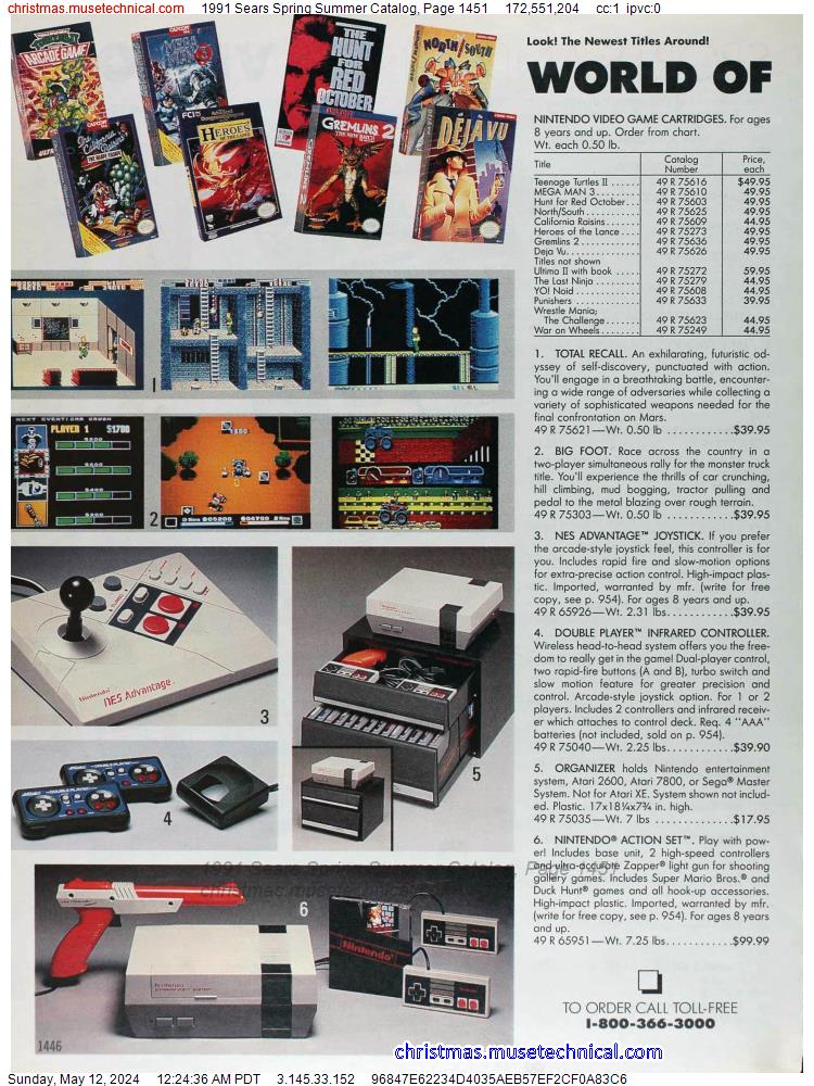 1991 Sears Spring Summer Catalog, Page 1451
