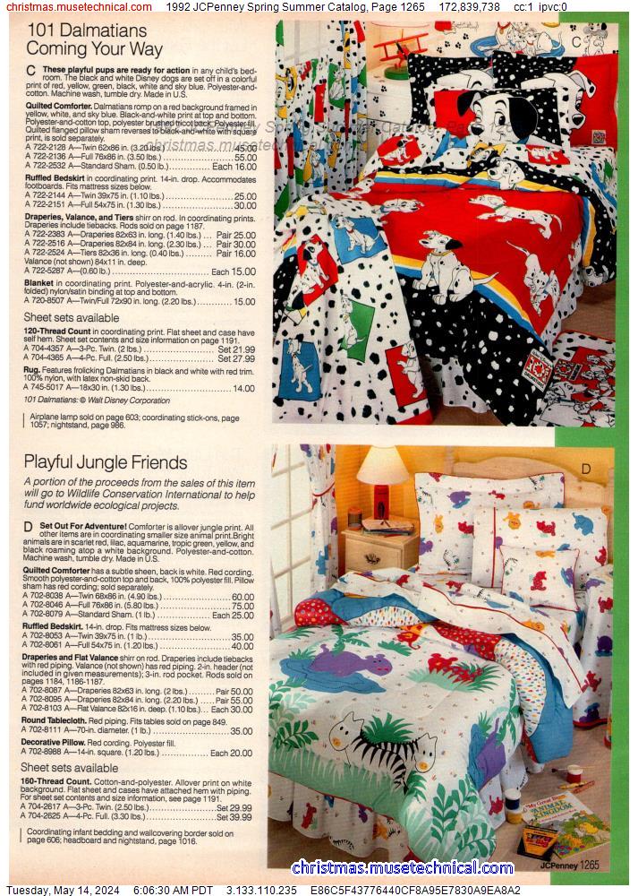 1992 JCPenney Spring Summer Catalog, Page 1265