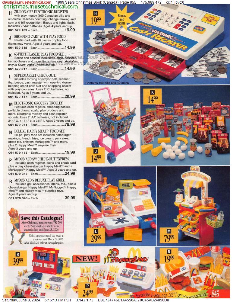 1999 Sears Christmas Book (Canada), Page 855