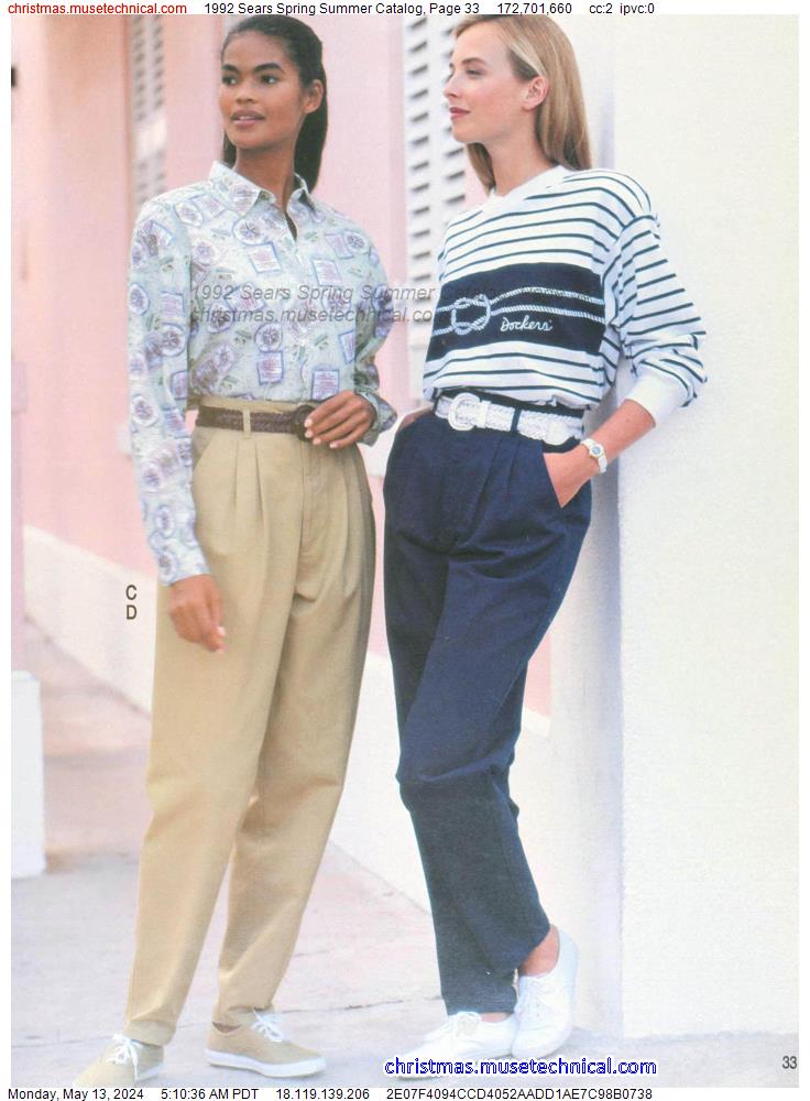 1992 Sears Spring Summer Catalog, Page 33