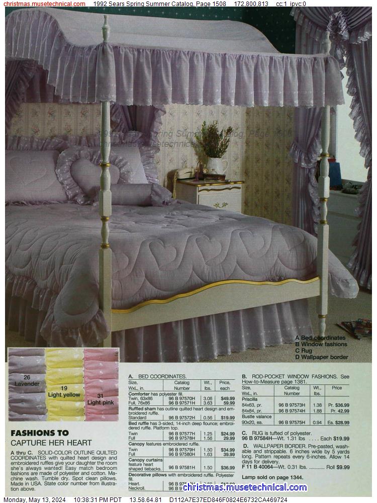 1992 Sears Spring Summer Catalog, Page 1508