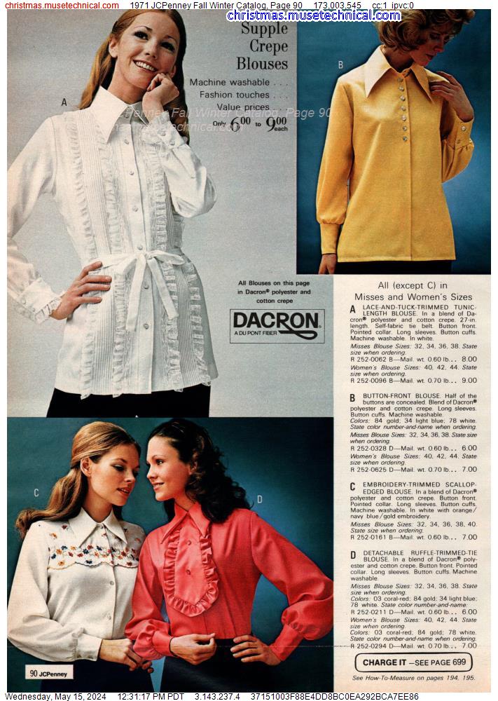 1971 JCPenney Fall Winter Catalog, Page 90