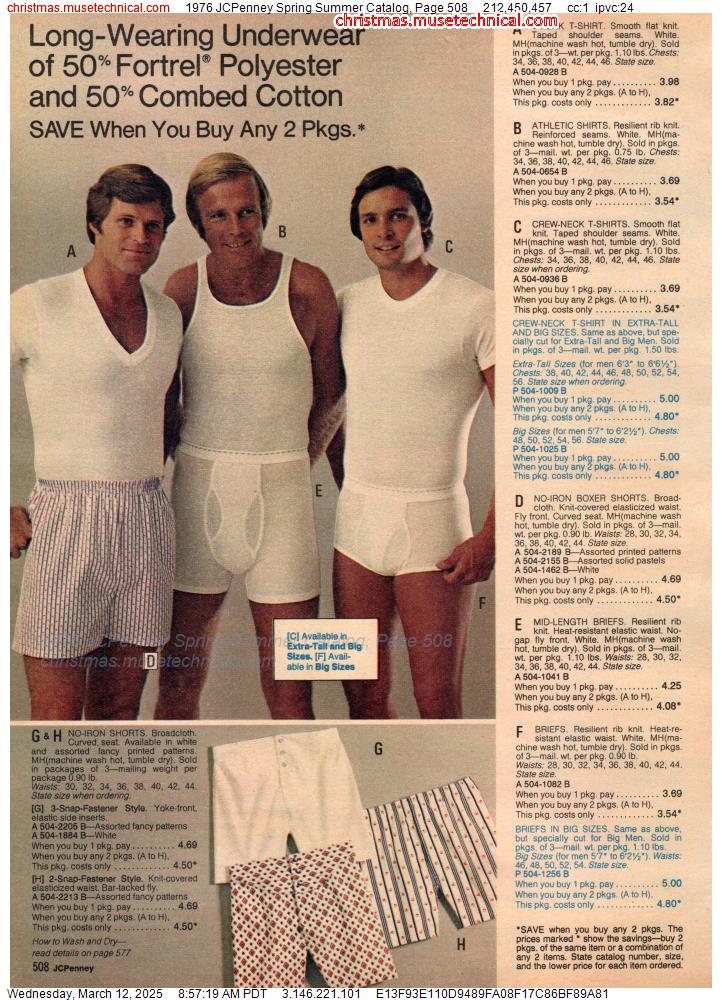 1976 JCPenney Spring Summer Catalog, Page 508