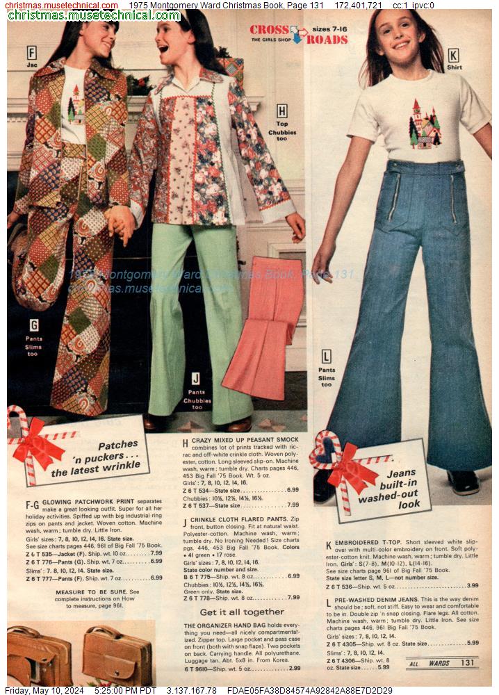 1975 Montgomery Ward Christmas Book, Page 131