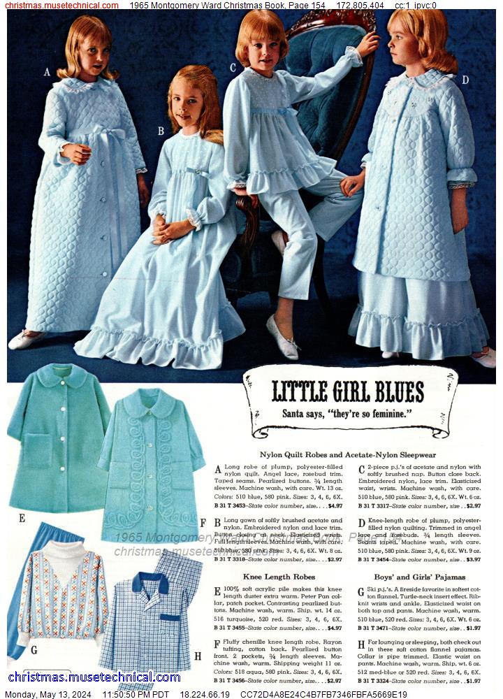 1965 Montgomery Ward Christmas Book, Page 154
