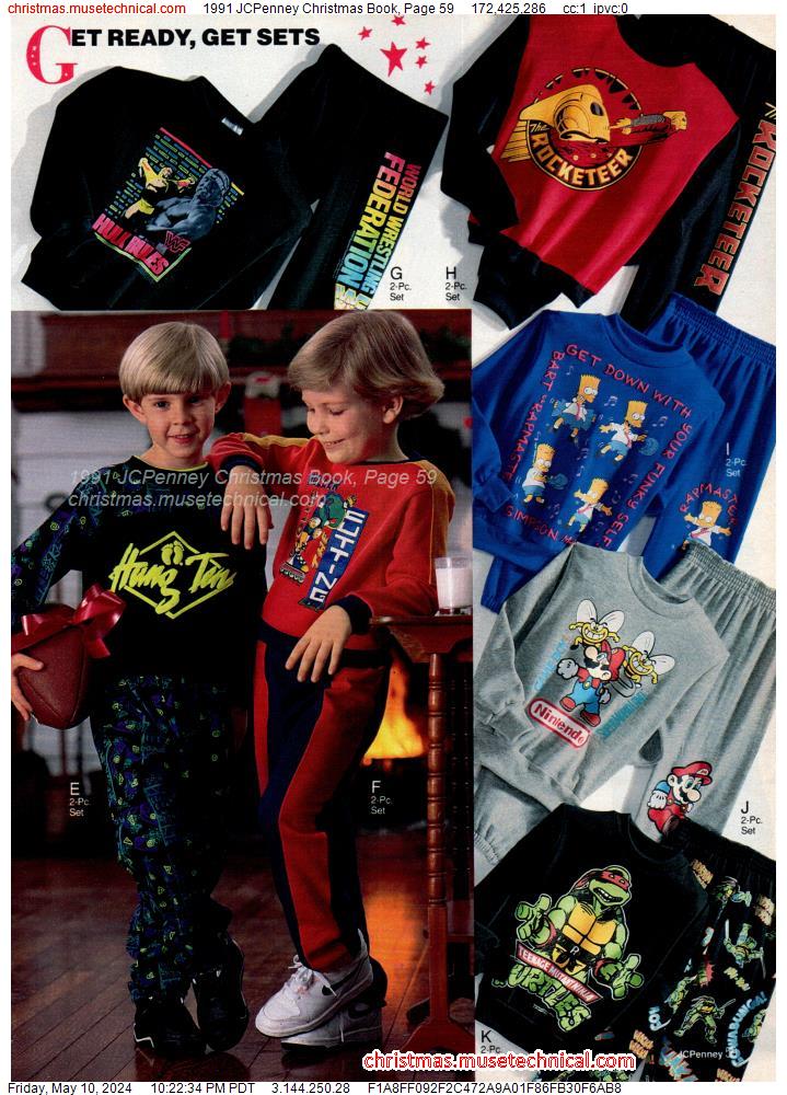 1991 JCPenney Christmas Book, Page 59