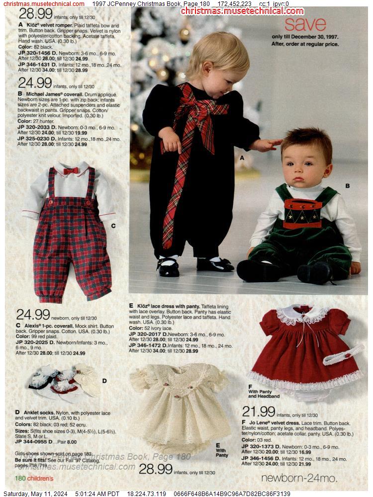 1997 JCPenney Christmas Book, Page 180