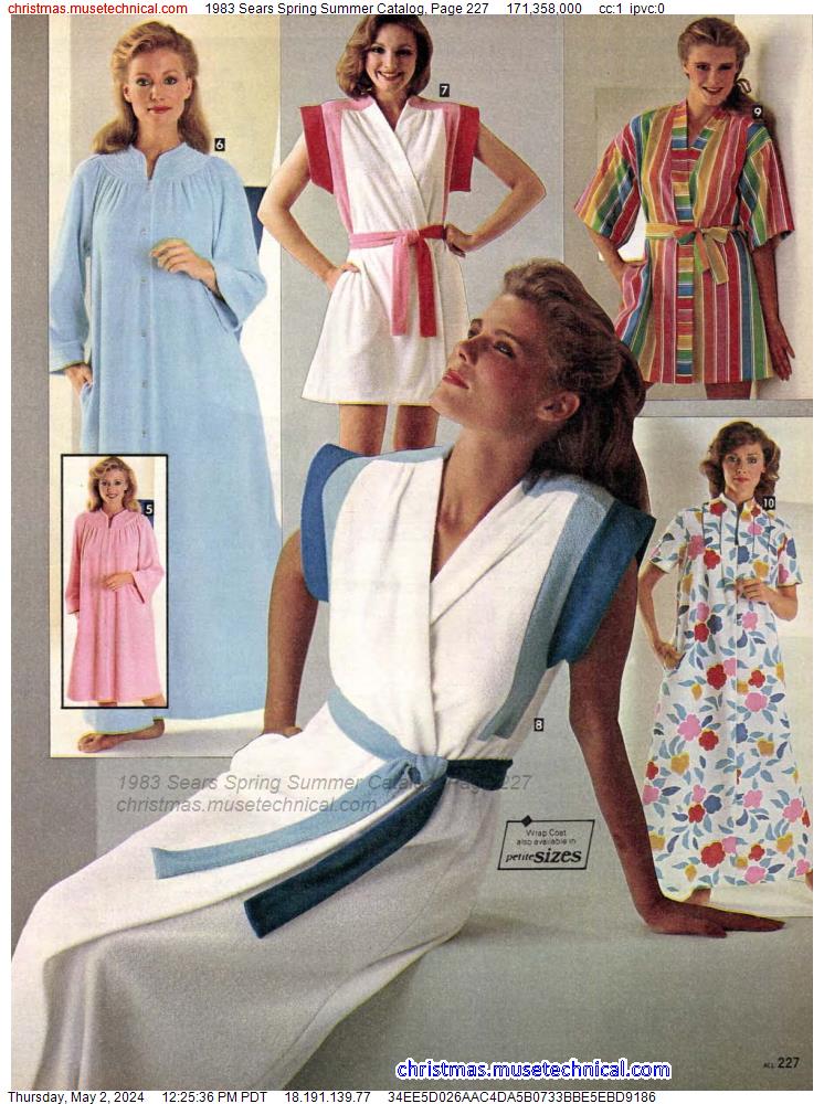 1983 Sears Spring Summer Catalog, Page 227