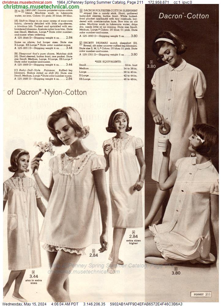 1964 JCPenney Spring Summer Catalog, Page 211