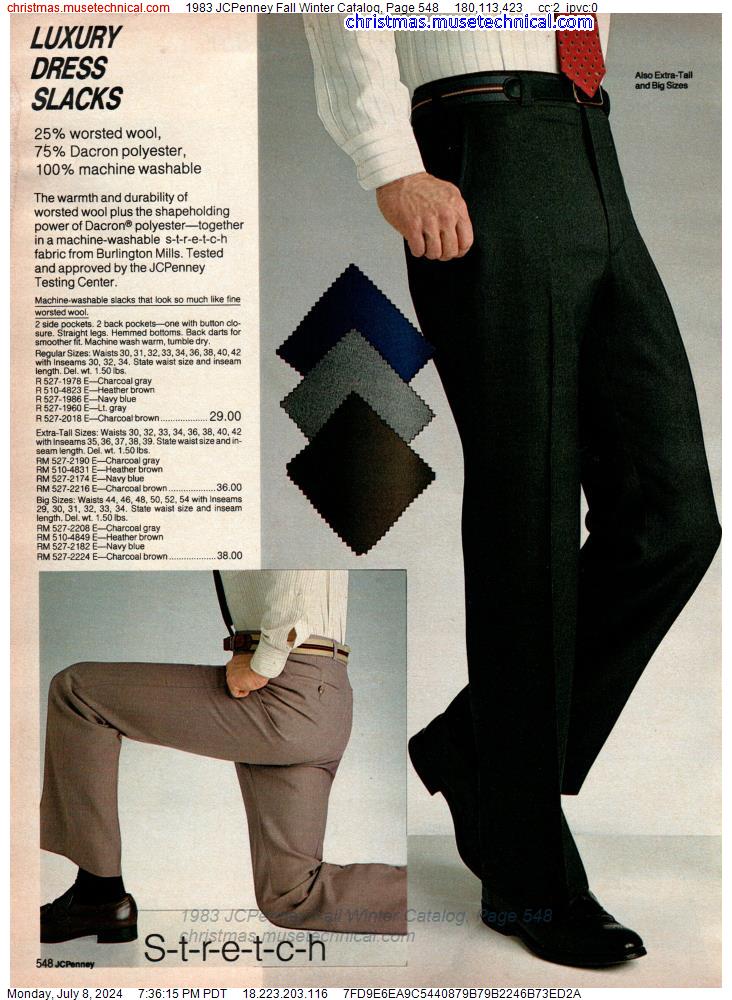 1983 JCPenney Fall Winter Catalog, Page 548