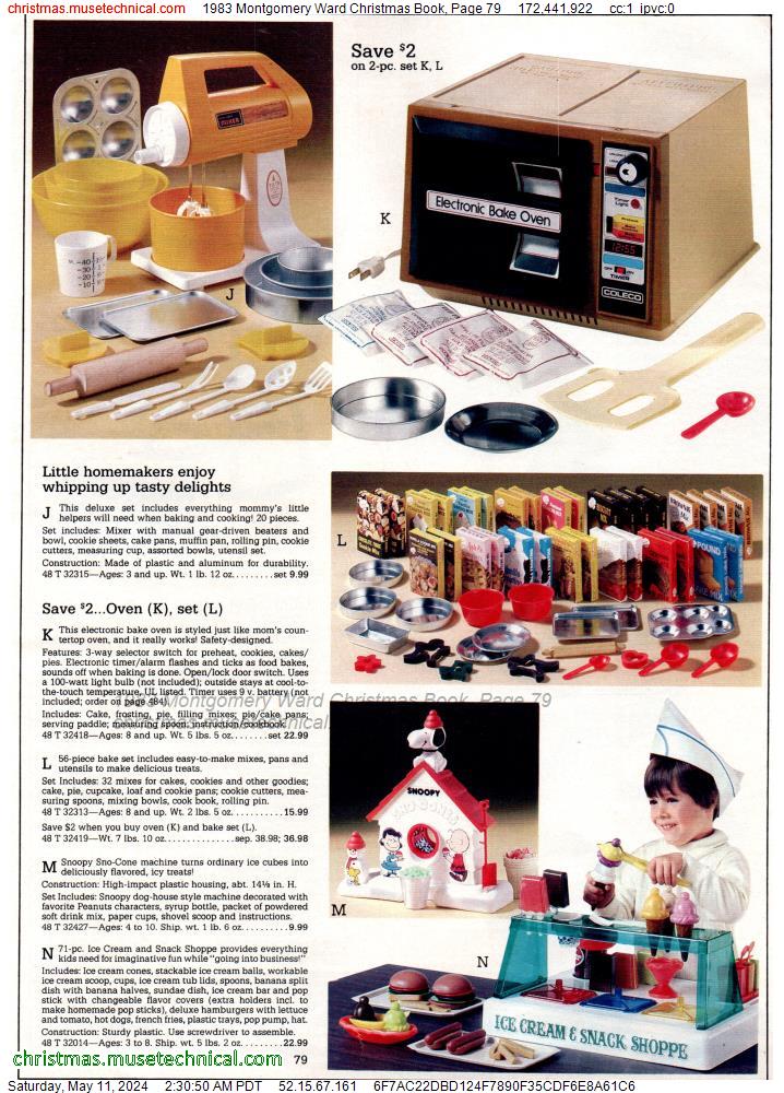 1983 Montgomery Ward Christmas Book, Page 79