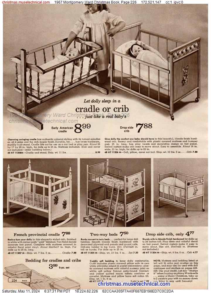 1967 Montgomery Ward Christmas Book, Page 226