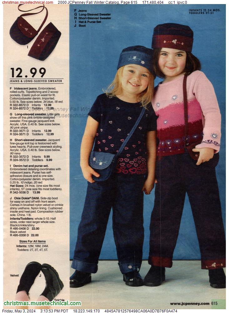 2000 JCPenney Fall Winter Catalog, Page 615