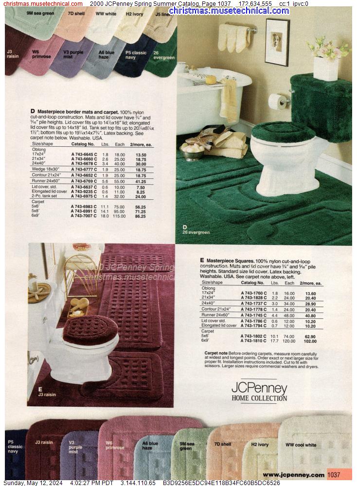2000 JCPenney Spring Summer Catalog, Page 1037