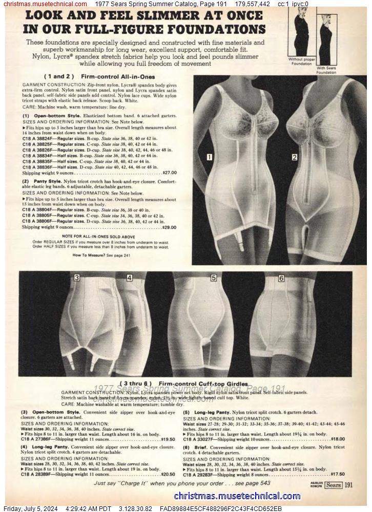 1977 Sears Spring Summer Catalog, Page 191