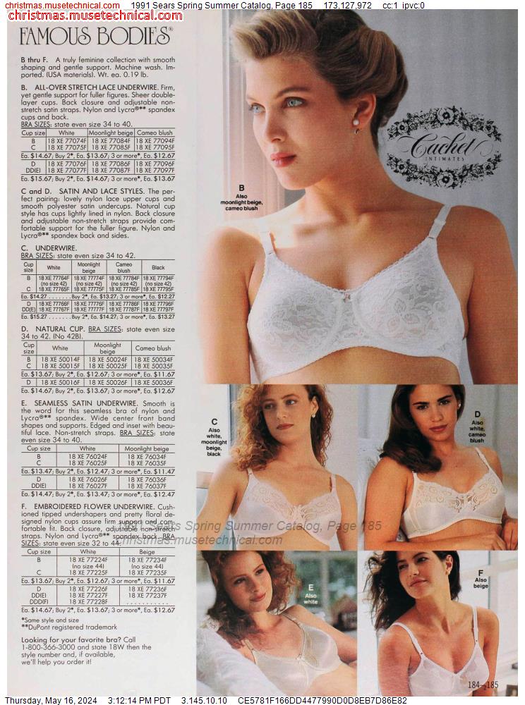 1991 Sears Spring Summer Catalog, Page 185