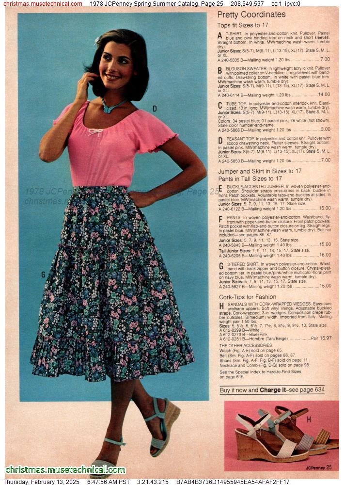 1978 JCPenney Spring Summer Catalog, Page 25