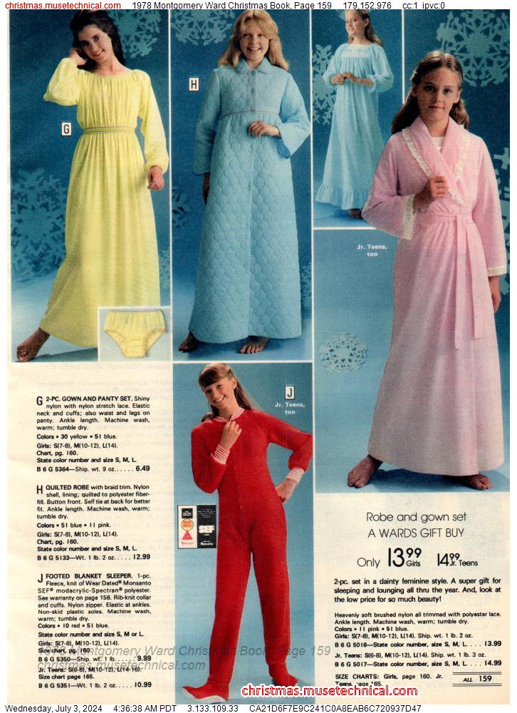 1978 Montgomery Ward Christmas Book, Page 159