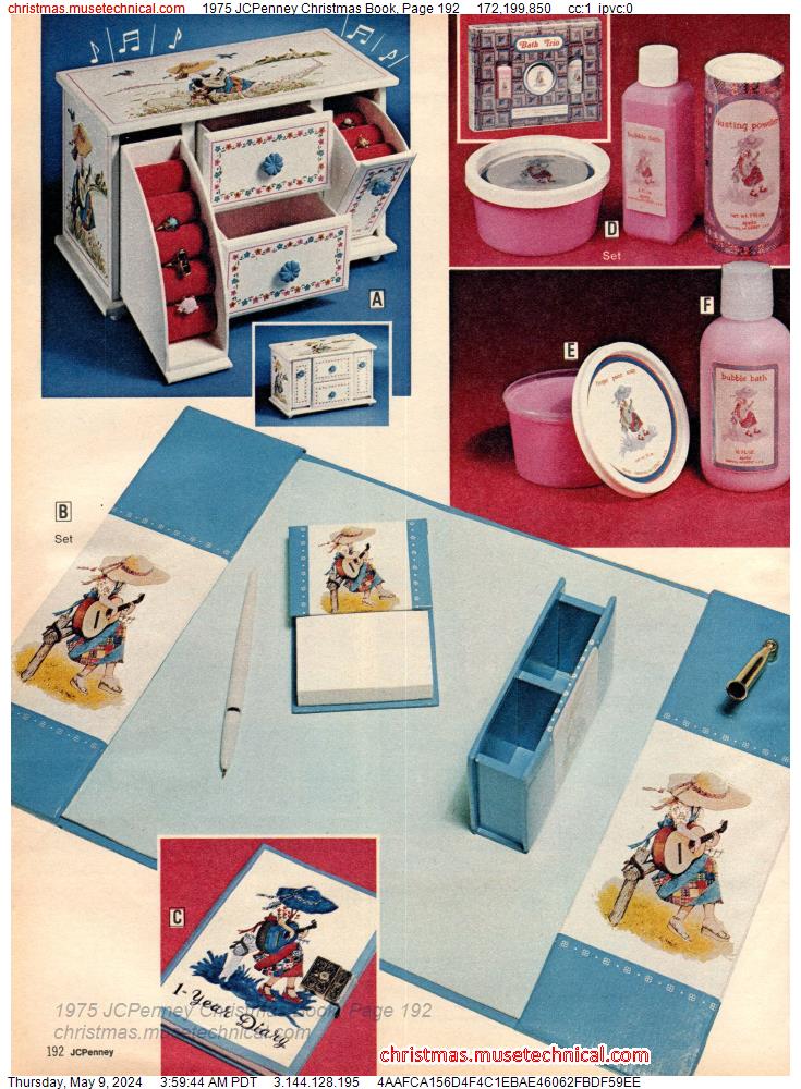 1975 JCPenney Christmas Book, Page 192