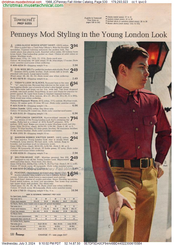 1966 JCPenney Fall Winter Catalog, Page 530