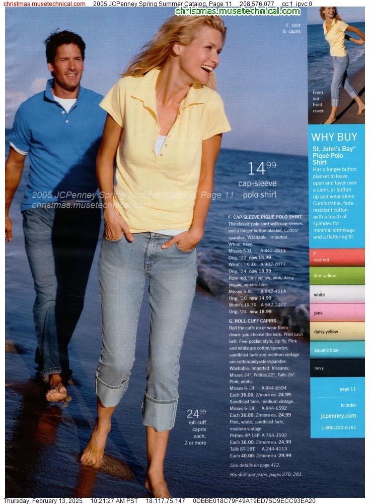 2005 JCPenney Spring Summer Catalog, Page 11