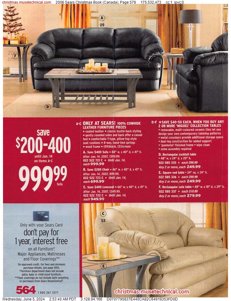 2006 Sears Christmas Book (Canada), Page 578