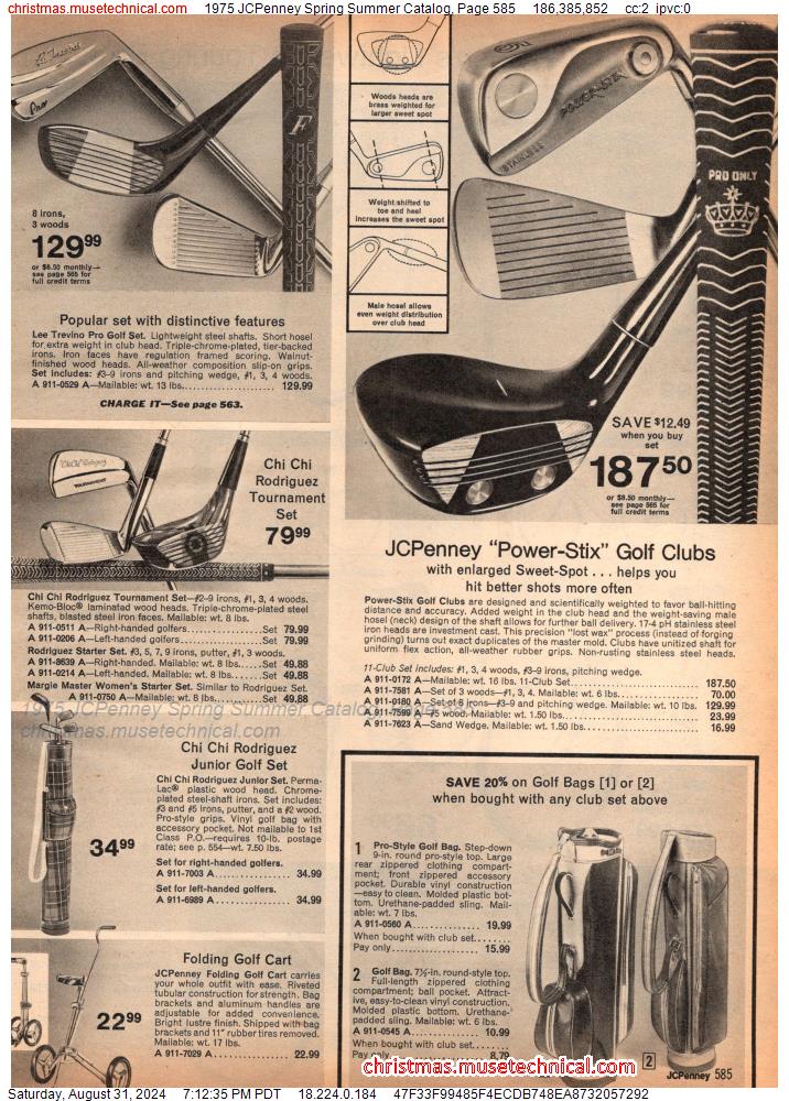 1975 JCPenney Spring Summer Catalog, Page 585