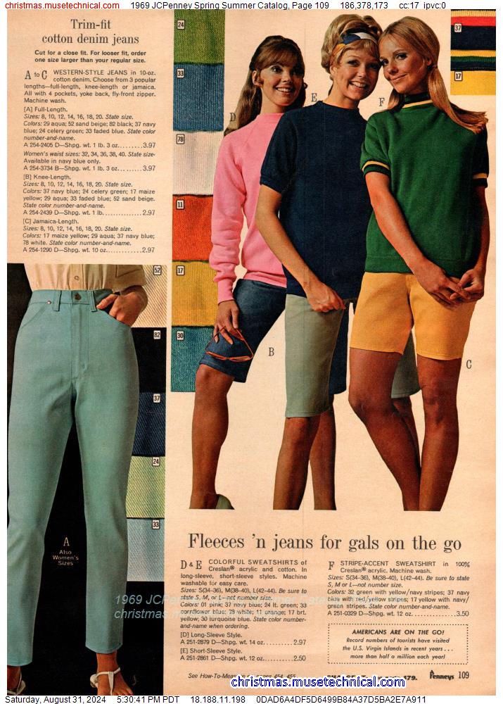 1969 JCPenney Spring Summer Catalog, Page 109