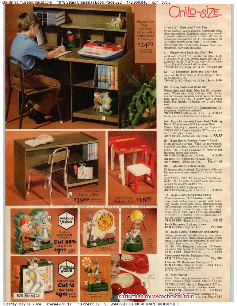 1978 Sears Christmas Book, Page 520